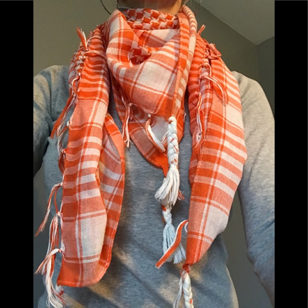Traveler Bright Orange Scarf